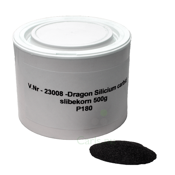 3: Slibekorn siliciumcarbid 300 - 500g Korn P1000